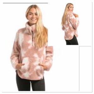 LIV Outdoor Teddy Sherpa Fleece Pullover